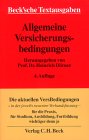 Allgemeine Versicherungsbedingungen
